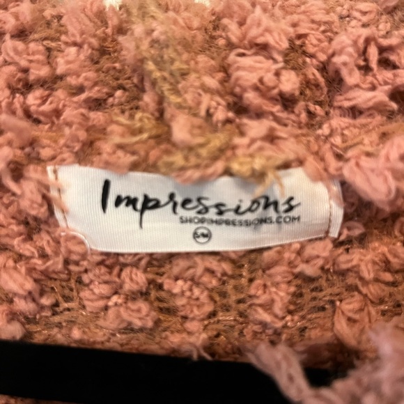 Impressions Boutique Teddybear hooded sweater - Picture 2 of 3